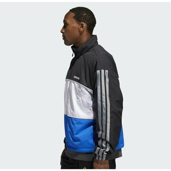 Adidas Men Medium Daniel Patrick x Harden PFF Basketball Jacket GH1471 NEW - Picture 4 of 10